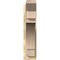 Ekena Millwork Merced Slat Rough Sawn Outlooker, Douglas Fir, 6"W x 26"D x 26"H OUT06X26X26MRC06RDF - alternate 2